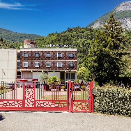 Hotel Les Trois Roses, Meylan Grenoble Exteriör bild