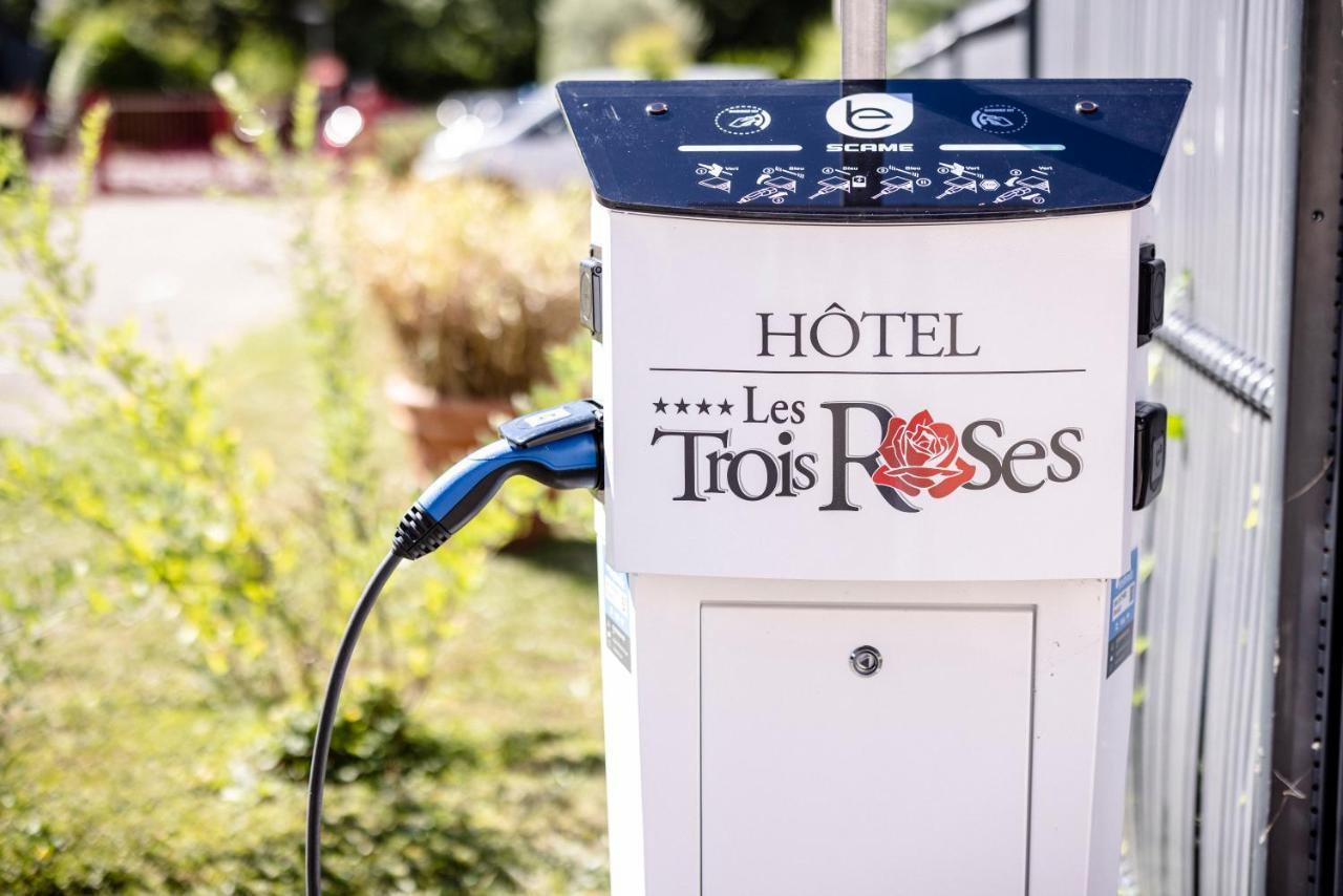 Hotel Les Trois Roses, Meylan Grenoble Exteriör bild